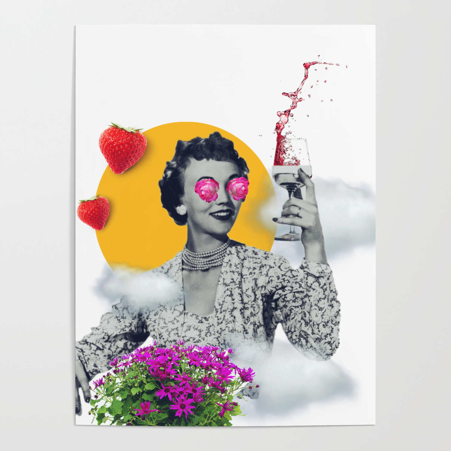 Heaven Collage Poster By Reesea Society6
