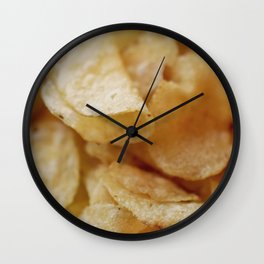 Potato Chips Wall Clock