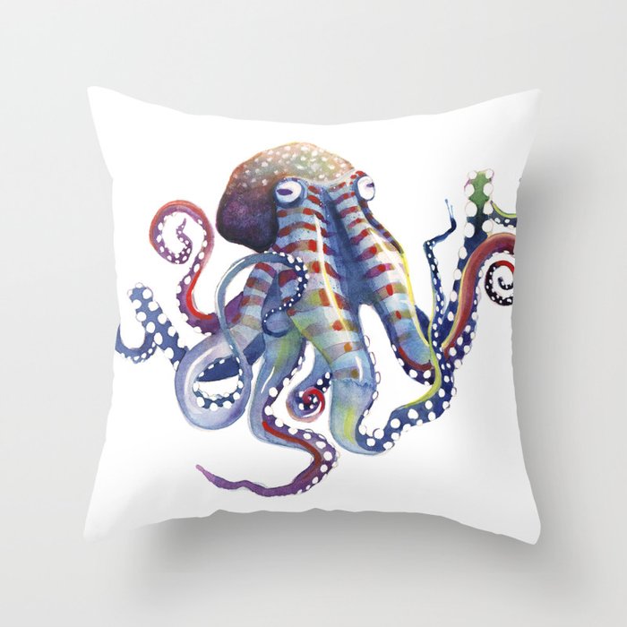 giant mood octopus pillow