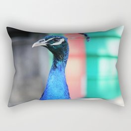 Peacock 1 Rectangular Pillow