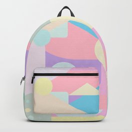 Pastel Weirdscape View Backpack