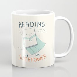 Reading is My Superpower Coffee Mug