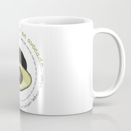 Life Cycle of an Avocado Coffee Mug
