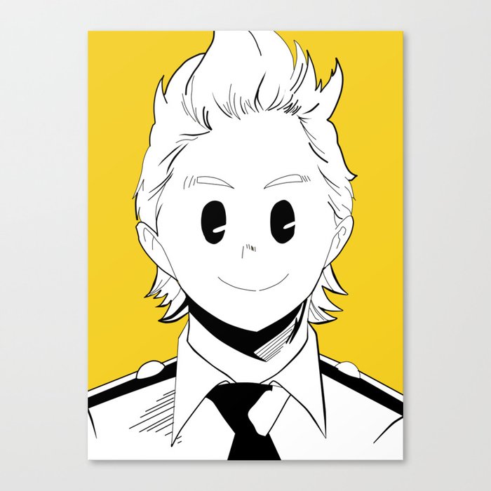 Mirio Togata Canvas Print By Nerdcraft Society6