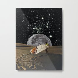 Stars and Desert Metal Print | Moon, Galaxy, Travel, Desert, Space, Stars, Beach, Lunar, Nature, Cosmos 