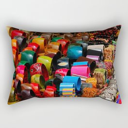 Colors of the Caribbean Rectangular Pillow