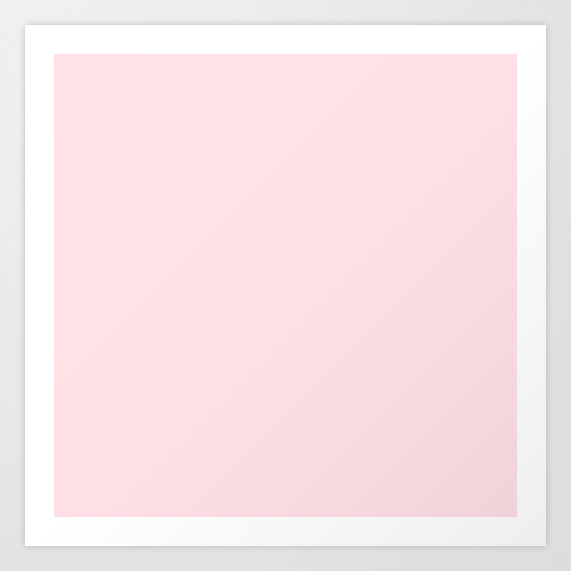 picture Pastel Blush Pink Solid Background modern blush pink solid color background design art print by pink water