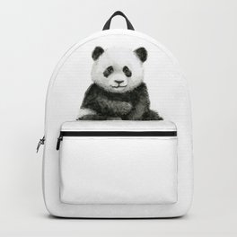Baby Panda Watercolor Backpack