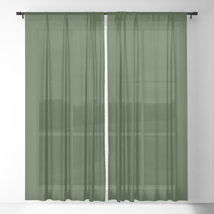 Solid Dark Forest Green Simple, Dark Green Curtains