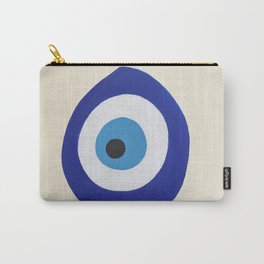 Blue Evil Eye Carry-All Pouch
