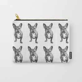 Merle French Bulldog Carry-All Pouch