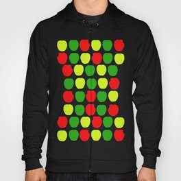 Summer Apple Picking Green, Red and Yellow Hoody