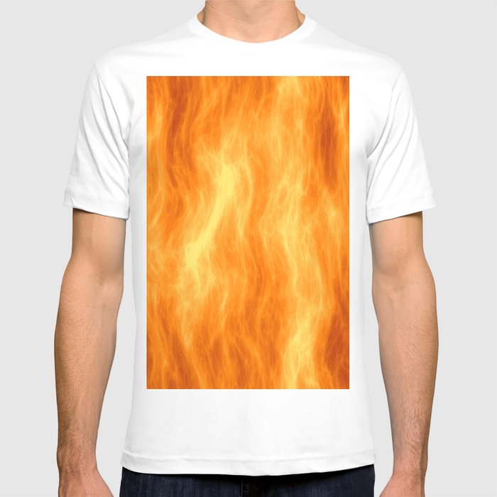 red flame t shirt