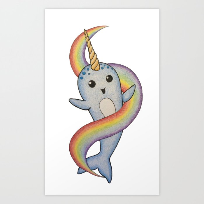 rainbow narwhal