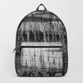 Grayscale Stains Backpack