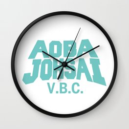 Aoba Johsai VBC Practice Shirt in Teal - Haikyuu Wall Clock