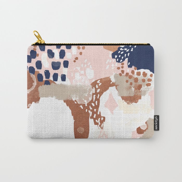 Sonia Rose Gold Navy Copper Modern Abstract Rosegold Trendy Pattern Cell Phone Accessories Carry All Pouch By Charlottewinter Society6 Navy uniform accessories 69 products. society6