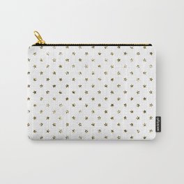 Dainty Gold Stars Pattern Carry-All Pouch
