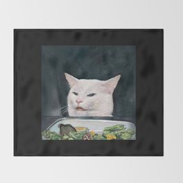 Cat Meme Throw Blankets For Any Room Or Decor Style Society6
