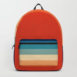 Retro 70s Color Palette III Backpack