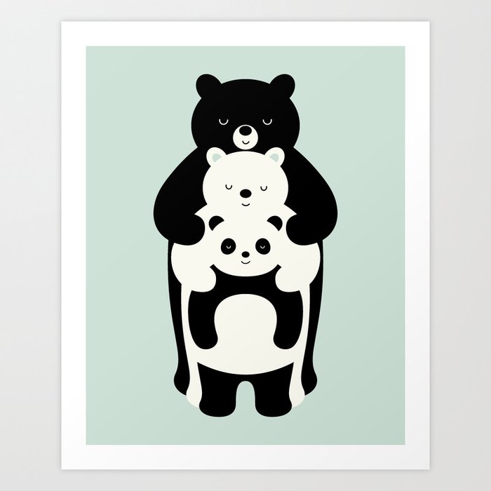 Discover the motif FAMILY PORTRAIT by Andy Westface  as a print at TOPPOSTER