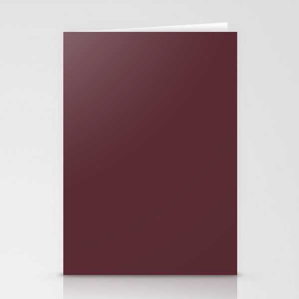Marsala Burgundy Tawny Port Pantone Color Stationery Cards By Palitraart Society6