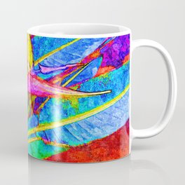 Bird of paradise Flower Leaves Coffee Mug