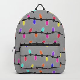 Party lights! purple Backpack