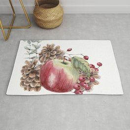Winter Composition Rug