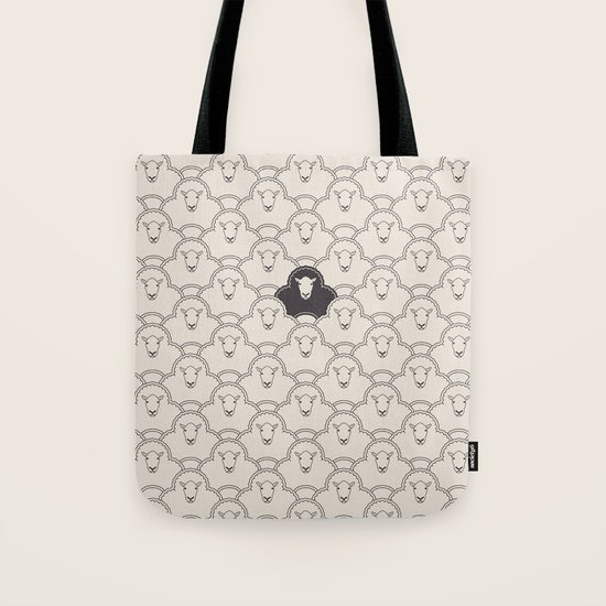 Black Sheep Tote Bag by daviesbabies Society6