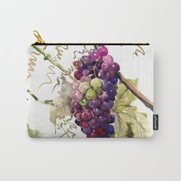 Grapes, California Vineyard Wine Lover design Carry-All Pouch