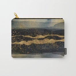 GOLD VEIN Abstract Watercolor Art Nr. 2 Carry-All Pouch