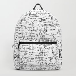 Physics Equations on Whiteboard Rucksack | Geometry, Science, Sciencedrawing, Professor, Euclid, Mathematics, Scientific, Sciencedesign, Physicsproblems, Nerd 