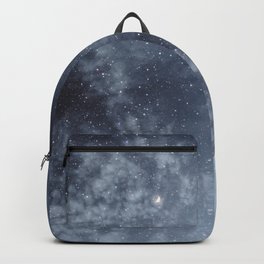 Blue veiled moon Backpack