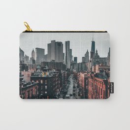 New York City skyline and Chinatown neighborhood in Manhattan Carry-All Pouch