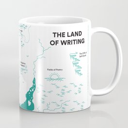 The Land of Writing Coffee Mug