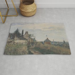 Camille Pissarro - Ruelle des Poulies, Pontoise Rug