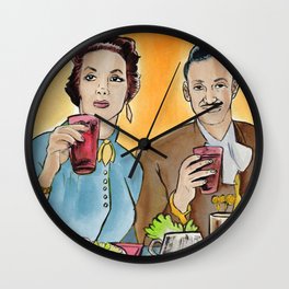 Buen Provecho Wall Clock