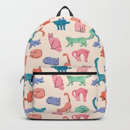 Pastel Cats Backpack