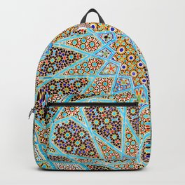 Islamic Mosaic Tile 1 Backpack