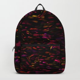 Glowing Jewel Paint Flecks Backpack