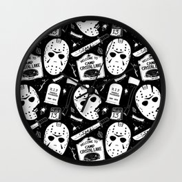Welcome to Camp Crystal Lake! Wall Clock