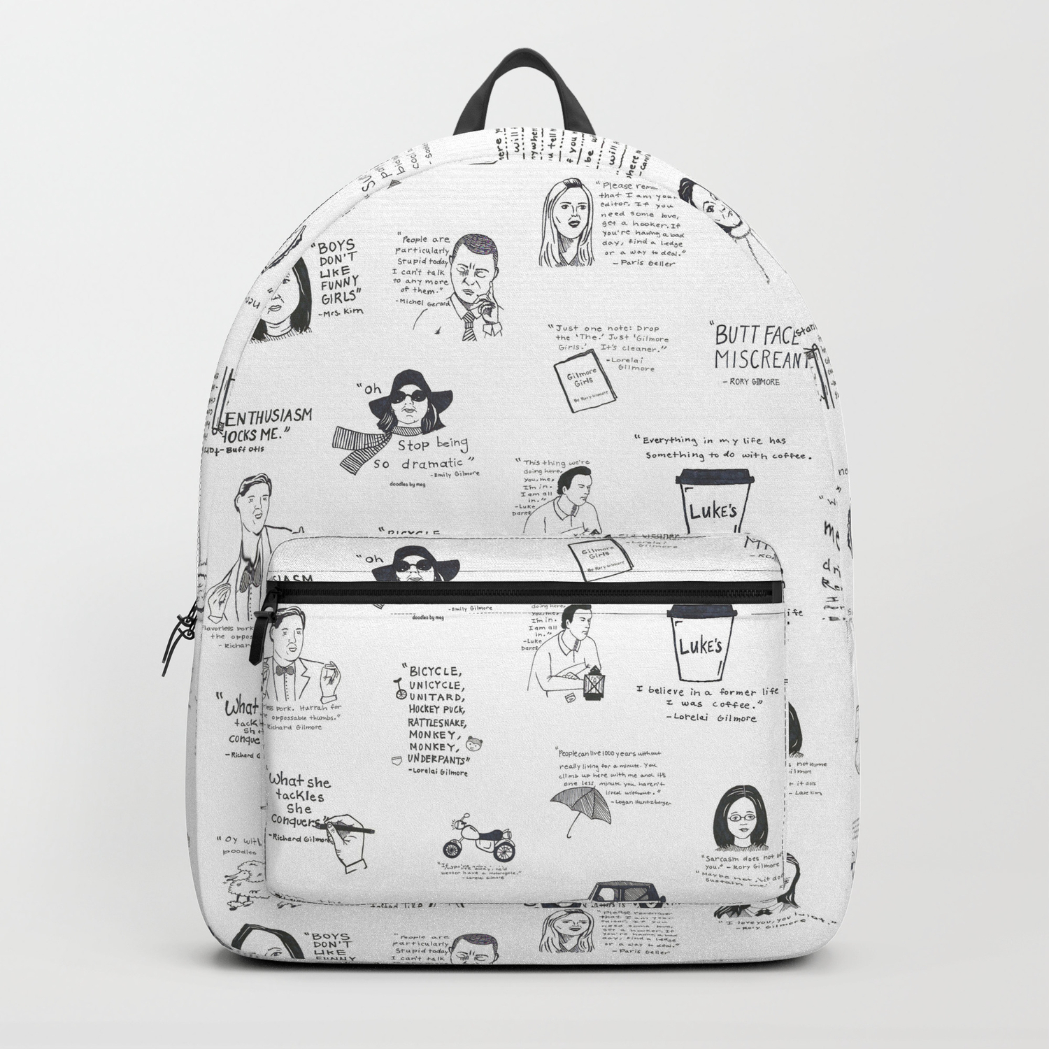 gilmore girls backpack