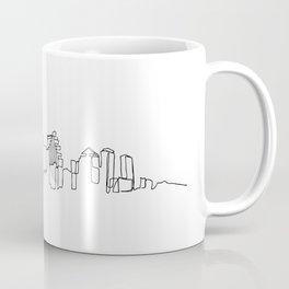 Austin Skyline Drawing Coffee Mug
