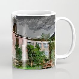 Grafton State Mental Hospital Coffee Mug | Evil, Crazy, Vintage, Illustration, Digital, Psychology, Health, Acrylic, 90S, Mentalhealth 