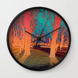 Sanctity in the Trees Wall Clock