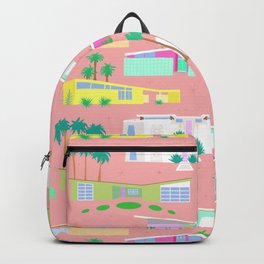 Palm Springs Houses Backpack