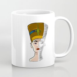 Trippy Egyptian Godess Coffee Mug