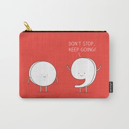 positive punctuation Carry-All Pouch