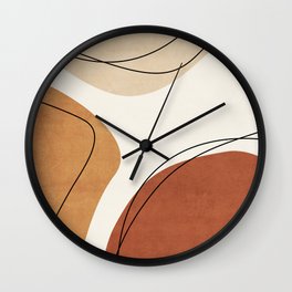 ABSTRACT ART 1V Wall Clock